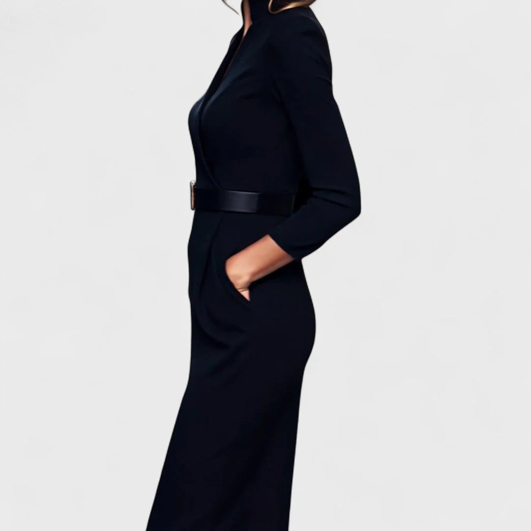 Karolína | Maxi šaty s páskem Power