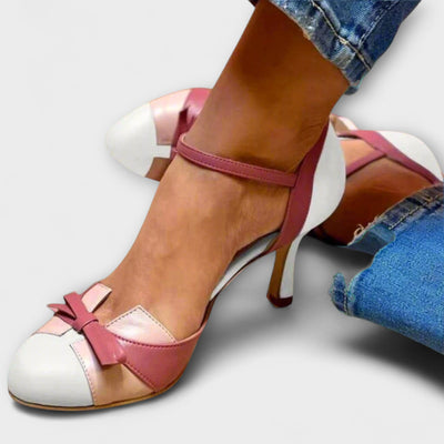 Lisette | Ortopedické sandály s retro podpatkem