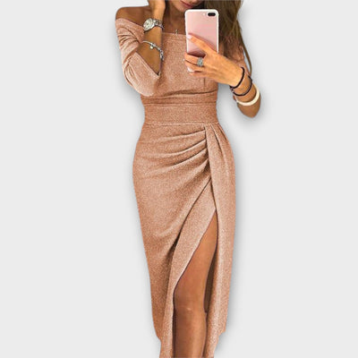 Marika | Elegantní šaty s odhalenými rameny