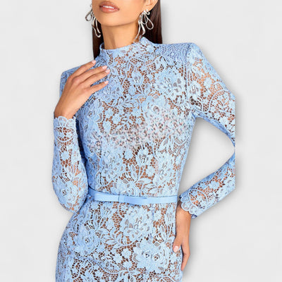 Mia | Elegantní midi šaty z krajky