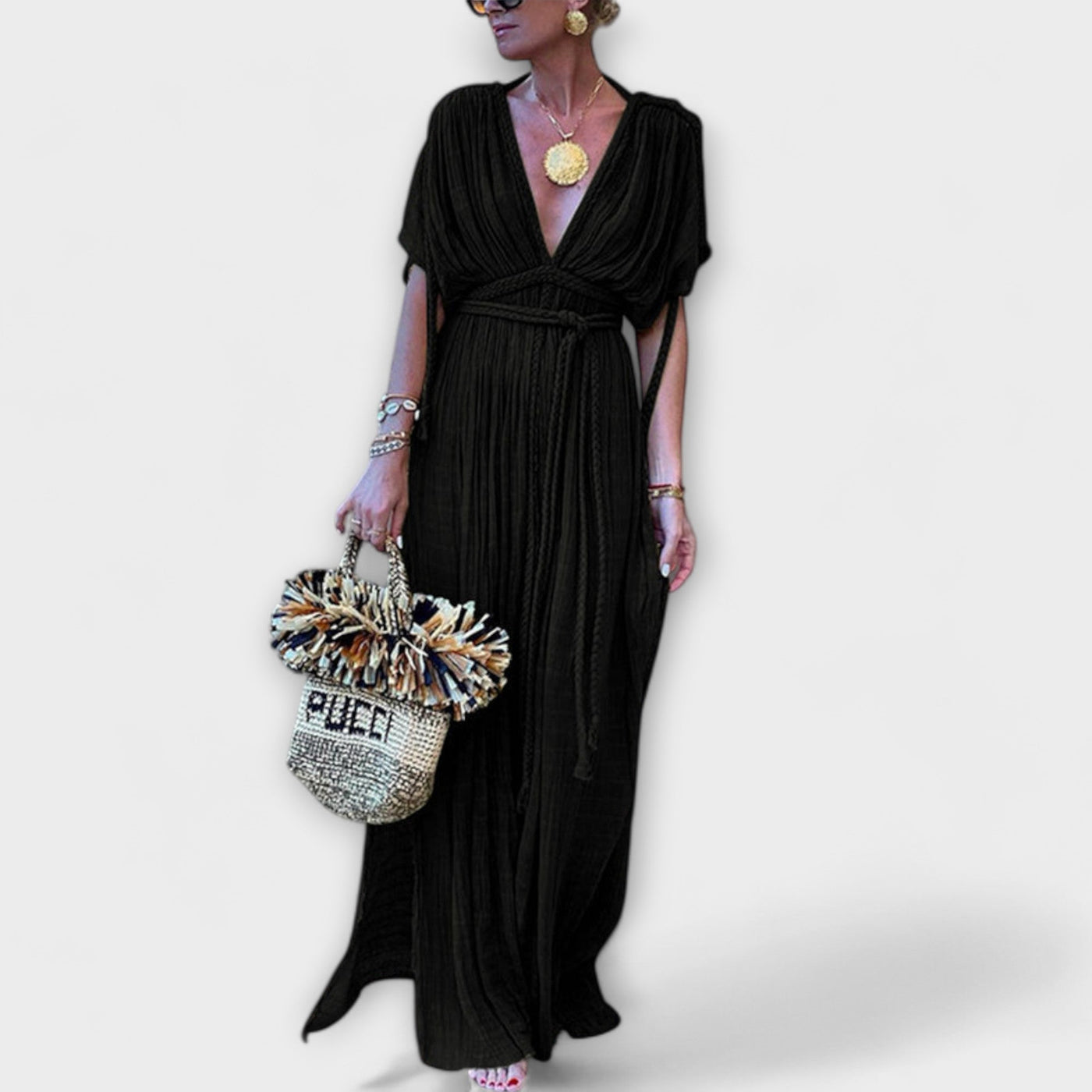 Kristina | Kimono maxi šaty v řeckém stylu