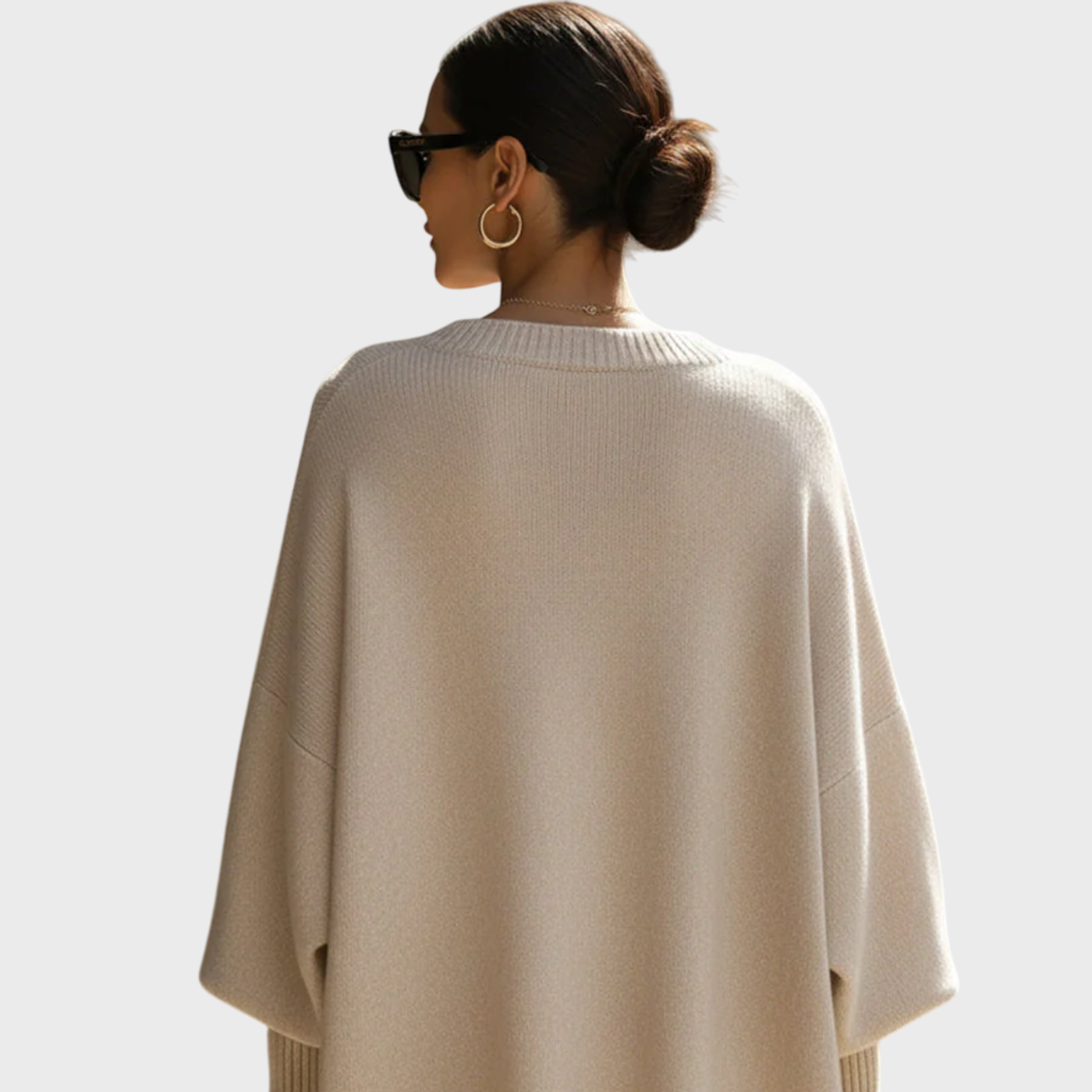 Jitka | Elegantní svetr z vlněné směsi