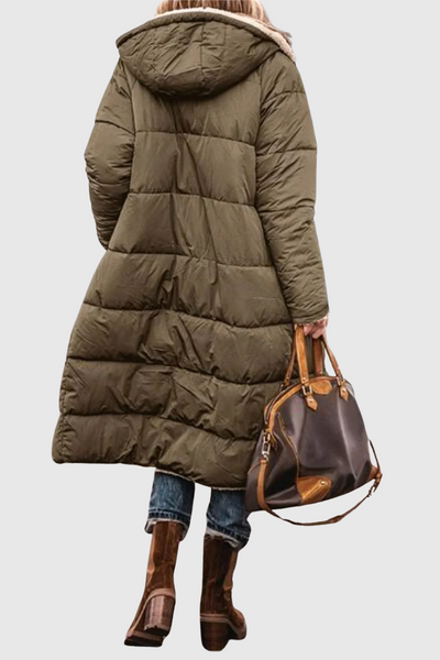 Inka | Teplá prošívaná bunda s kapucí