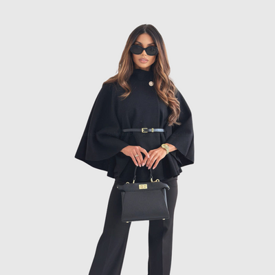 Růžena - Stylová motýlí bunda s páskem