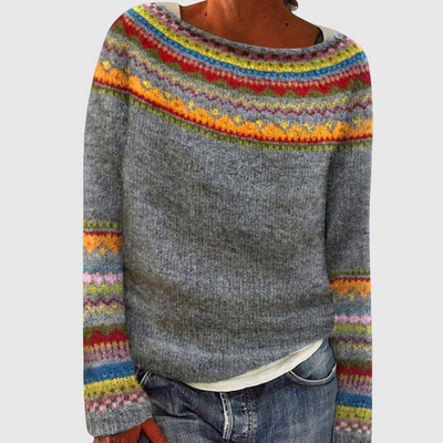 Vladimíra - Pohodlný elegantní svetr