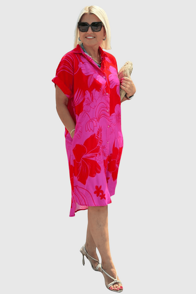 Naomi | Šaty s květinovým potiskem