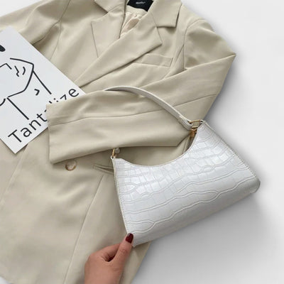 Valerie | Lesklá kožená taška přes rameno